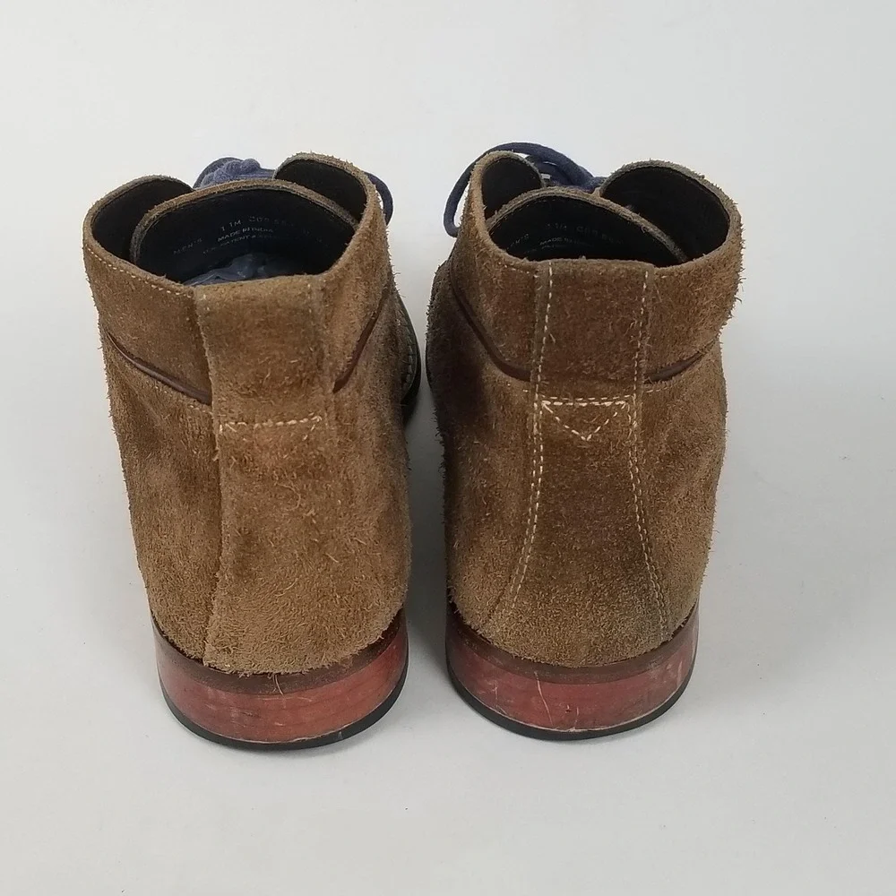 Cole Haan Shoes Mens Size 11 Brown Suede Chukka Bootsr Casual Everyday